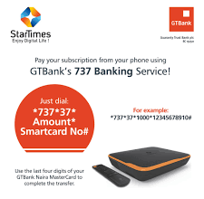 How To Recharge Startimes With GTBank